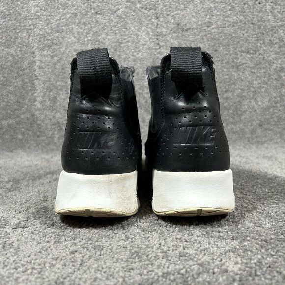 Nike Air Max Thea 859550-001 Women's Size 9 Black Mid Leather Pull On Boot Used - Picture 7 of 13